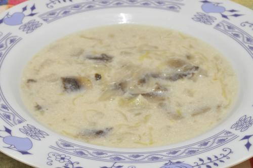 Jak uvařit krkonošská zelná polévka s houbami? Snadné recept, připravený za Do 30 minut